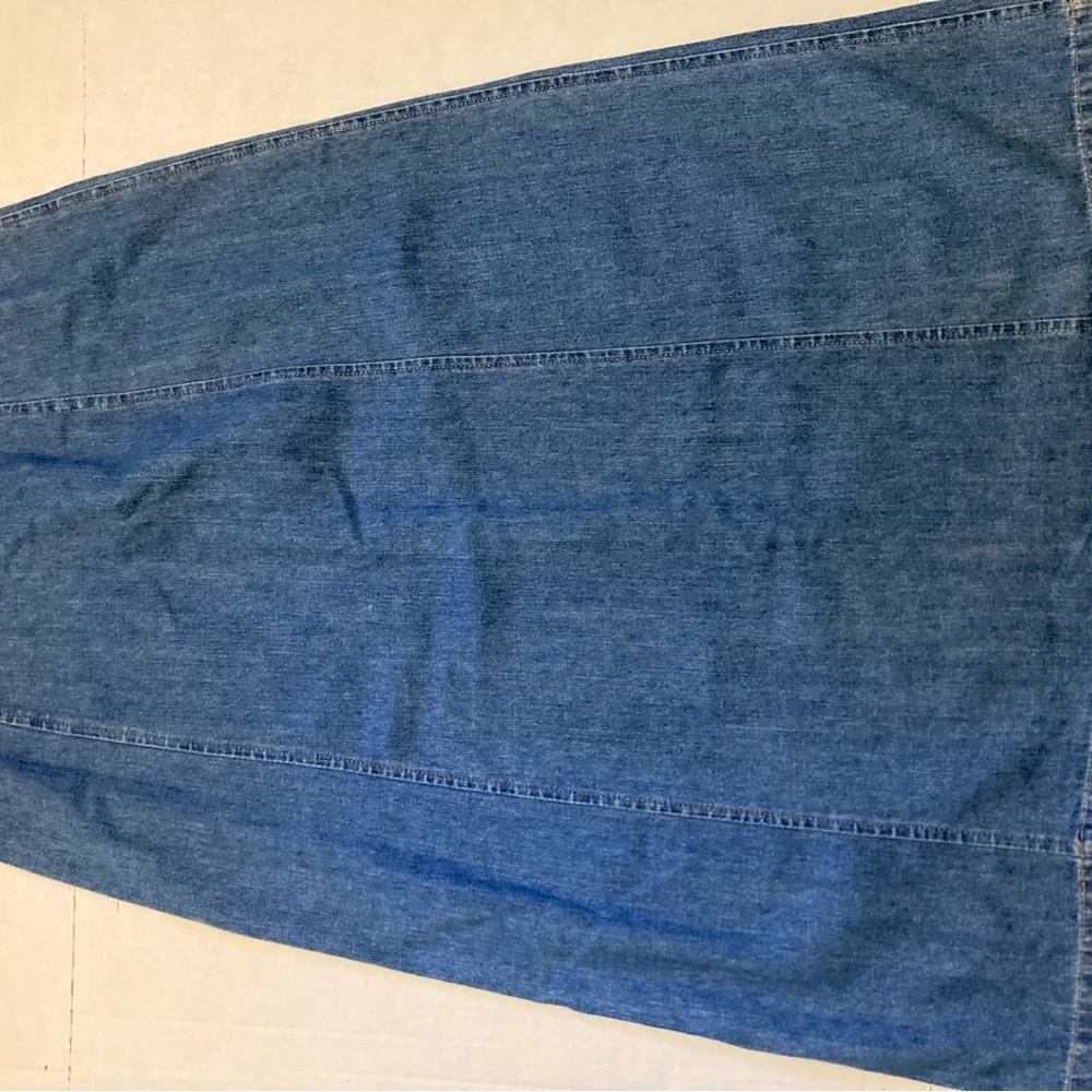 Kim Rogers Classic Women Blue Denim Jean Skirt Size 10p - Picture 6 of 12